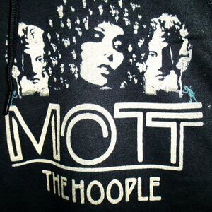 ian hunter & mott the hoople xl lp cover WOMEN hoodie - glam rock bowie dudes